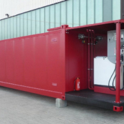 Gas station container