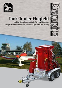 Tanktrailer Flugfeld