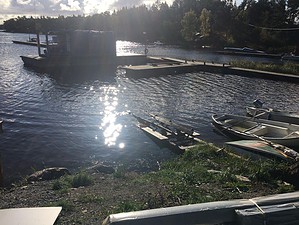 Gas station for boats in Sweden