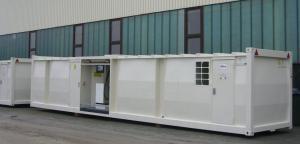 tank container with office