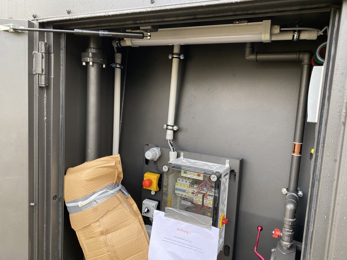 Depósito de almacenamiento de gasóleo para calefacción KTD-F de 30000 litros