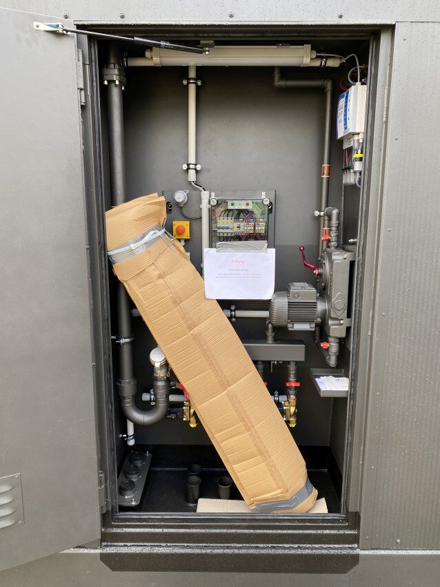 Depósito de almacenamiento de gasóleo para calefacción KTD-F de 30000 litros