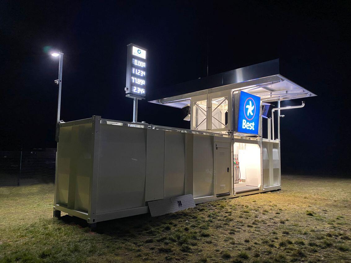 The future of gas stations – Krampitz gas station containers