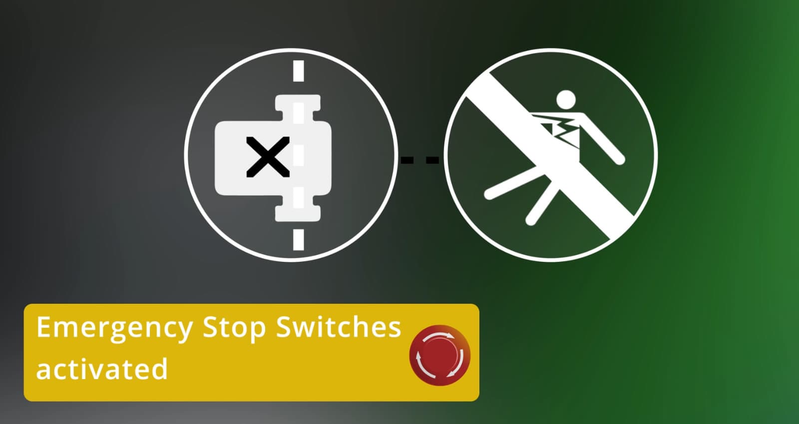 emergency stop switch 14