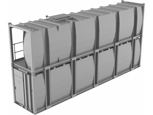 stackable fuel storage tanks