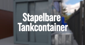 Stackable storage tank containers