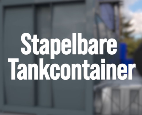 Stackable storage tank containers