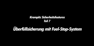 Overfill protection with fuel stop system